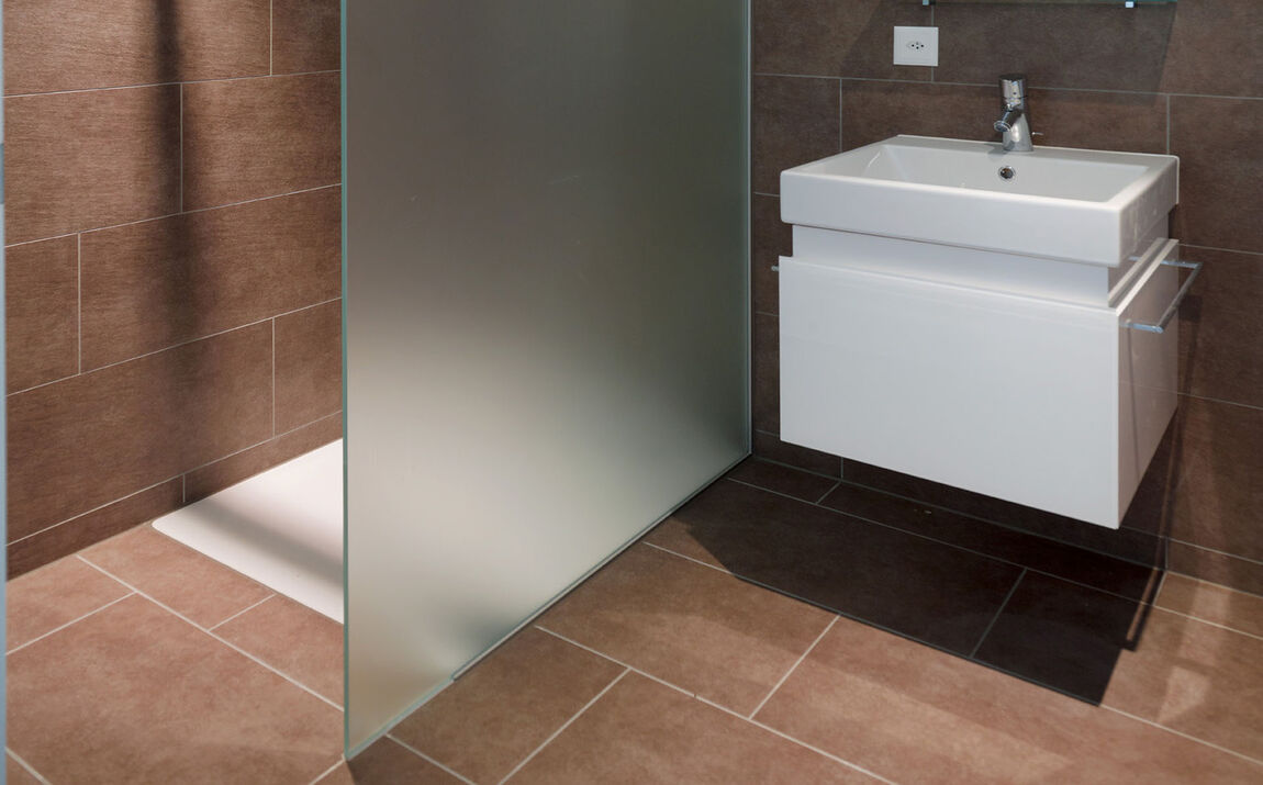 Walk-in-Dusche von Glas Marte