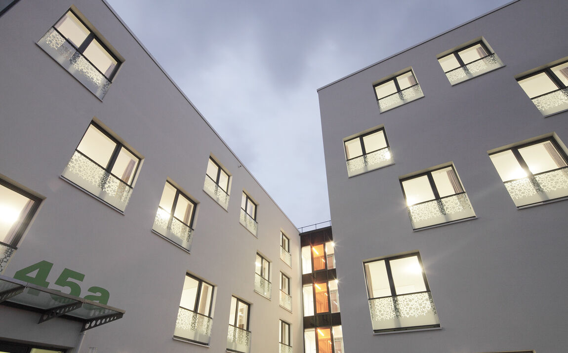 Studentenwohnheim mit GM WINDOORAIL® Kleve