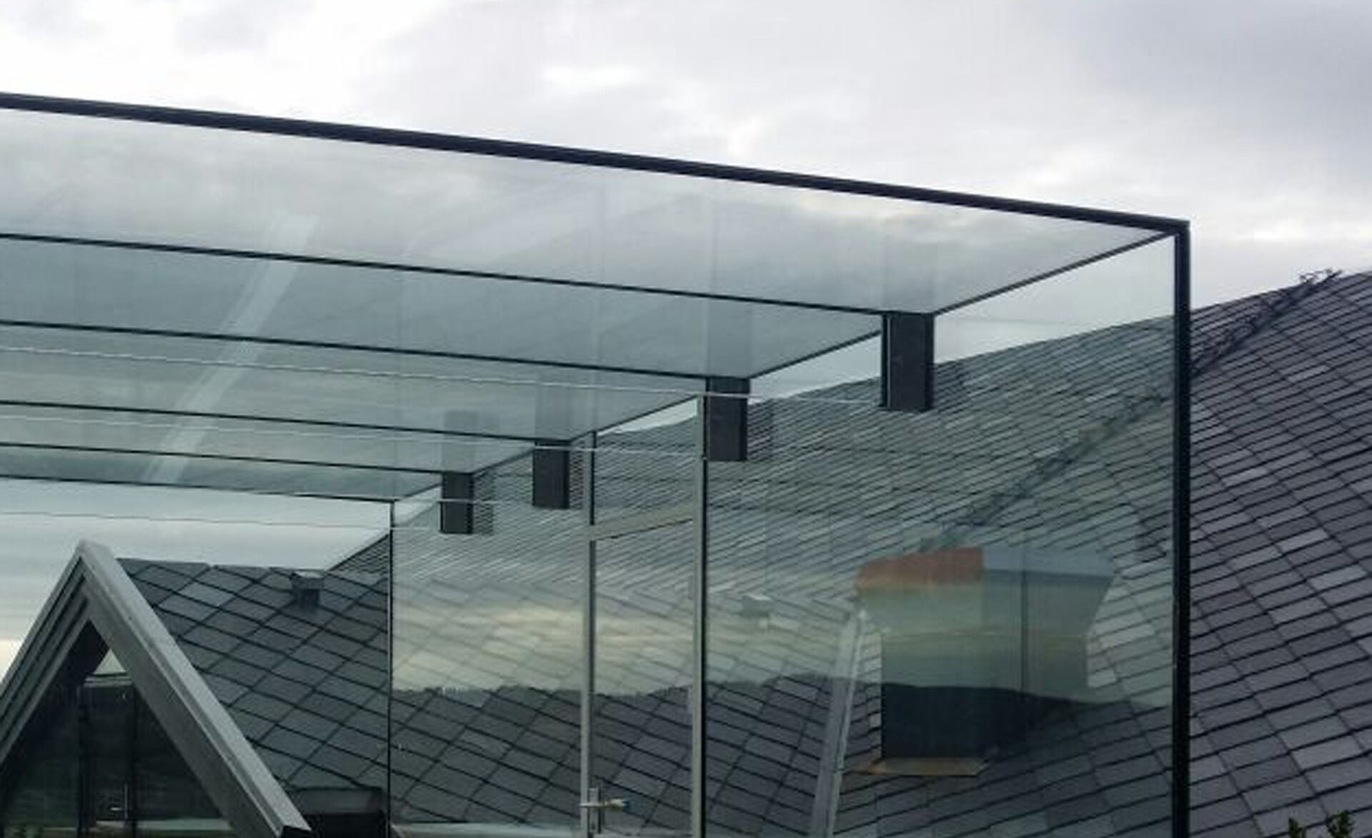 Tragwerk aus Glas