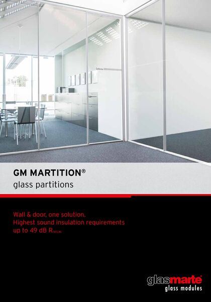 Broschüre: GM MARTITION® Product Report