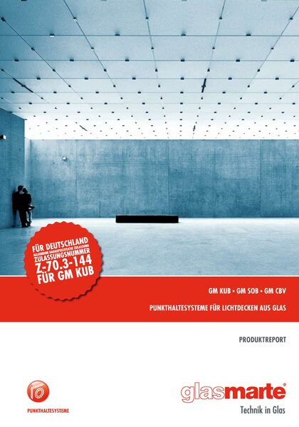 Broschüre: Punkthaltesysteme für Lichtdecken