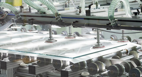 Foto der Glas Marte Produktion